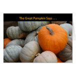 Card, Pumpkin Halloween # 5