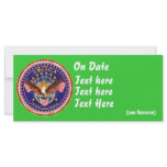 Card Rack Horz. America Not Forgotten See Notes Personalized Rack Card