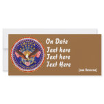 Card Rack Horz. America Not Forgotten See Notes Personalized Rack Card