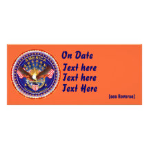 Card Rack Horz. America Not Forgotten See Notes Rack Card