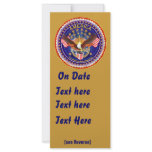 Card Rack Vert  America Not Forgotten See Notes rack cards