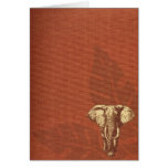 Card Safari Elephant