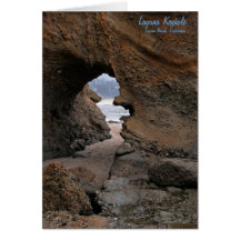 Card: Sandstone Keyhole