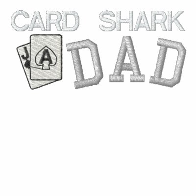 Card Shark Embroidered Shirt Card Shark Embroidered Shirt