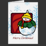 Card - Snowman Ornament cards