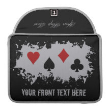 Card Splash custom MacBook sleeve Sleeves For MacBooks