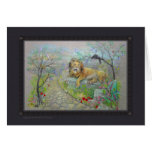 Card - Storybook Lion