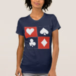 Card Suits 02 - White Tshirt