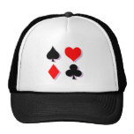 Card Suits hats