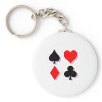 Card Suits Keychain