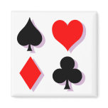 Card Suits magnets