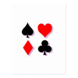 Card Suits postcards