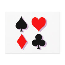 Card Suits Post Cards