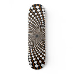 Card Suits Spiral: Black Edition: Skateboard