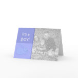 Card Template - Baby Announcement/Shower