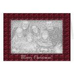 Card Template - Christmas Mosaic Design