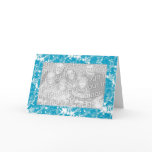 Card Template - Holiday Blue