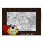 Card Template - I Love Pugs 
