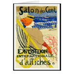 Card: Toulouse Lautrec  - Salon des Cent