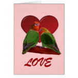Card - Valentine's Day Lovebirds