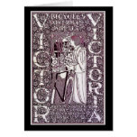 Card: Vintage Bicycle Advertising Art