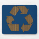 Cardboard Recycle Symbol Mousepad