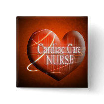 CARDIAC CARE (HEART) NURSE BUTTON