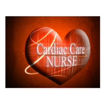 CARDIAC CARE (HEART) NURSE POSTCARDS