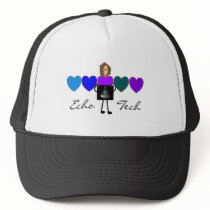 Cardiac Echo Technician Unique Gifts Trucker Hats