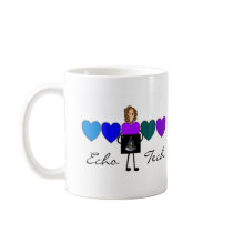 Cardiac Echo Technician Unique Gifts Mugs