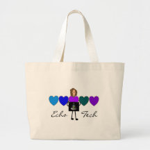Cardiac Echo Technician Unique Gifts Tote Bags