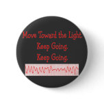 Cardiac/ER Nurse  Funny V-Fib Rhythm Strip Pinback Button
