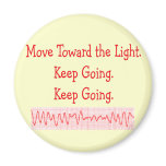 Cardiac/ER Nurse  Funny V-Fib Rhythm Strip magnets
