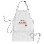 Cardiac/ ER Nurse Hilarious sayings aprons