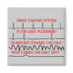Cardiac Lighting System --Cardiac Nurse Gifts magnets