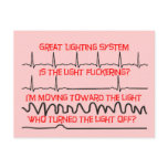 Cardiac Lighting System --Cardiac Nurse Gifts postcards