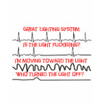 Cardiac Lighting System --Cardiac Nurse Gifts t-shirts
