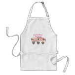 Cardiac Nurse EKG Paper Design aprons