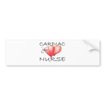 Cardiac Nurse Gifts Bumper Sticker