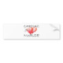 Cardiac Nurse Gifts Bumper Sticker