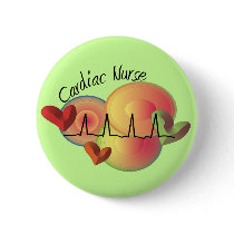 Cardiac Nurse Gifts Button