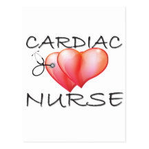 Cardiac Nurse Gifts Post Cards