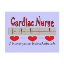 Cardiac Nurse Gifts Postcard