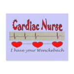 Cardiac Nurse Gifts postcards