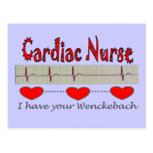 Cardiac Nurse Gifts Postcard