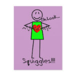 Cardiac Nurse Gifts Stick Person Design V-Fib postcards