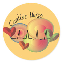 Cardiac Nurse Gifts Sticker