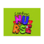 Cardiac Nurse Gifts--Unique Cardiac Design Postcard