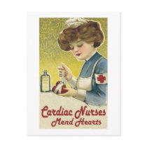 Cardiac Nurse Mend Hearts Postcards
