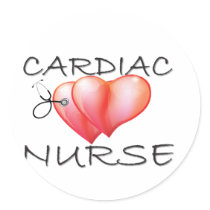 Cardiac Nurse Stickers
